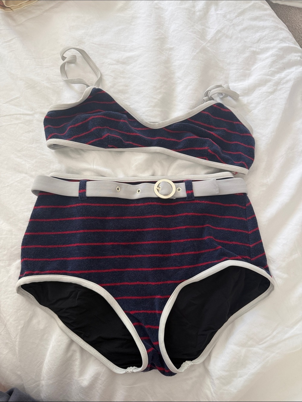Solid & Stripe x redone Terry bikini